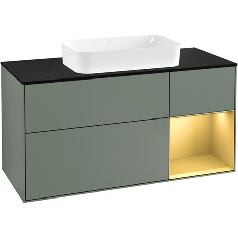 Villeroy & Boch F302HFGM Meuble sous-lavabo Finion F30
