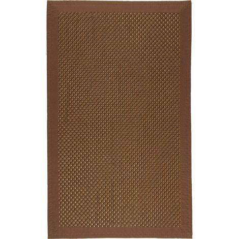 STRAW - Tapis tressé pour intérieur et extérieur marron 160x230 (1/3)