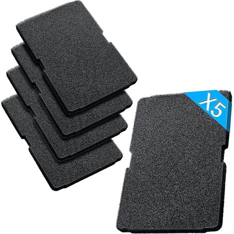 5 filtres pour sèche-linge Beko 240 x 155 x 10 mm (référence 2964840100). Filtre éponge pour sèche-linge à condensation et pompe à chaleur compatible avec Miele, Bosch, Whirlpool, Grundig, Blomberg et (1/5)