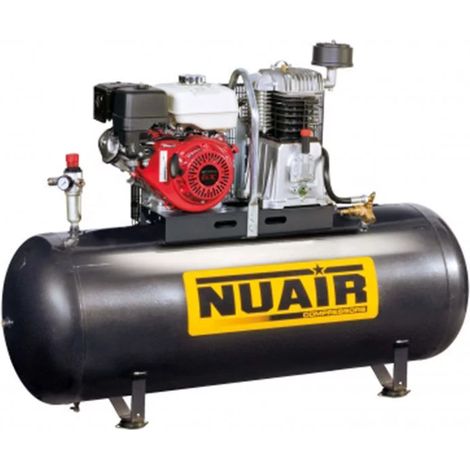 Compresseur d'air à piston NUAIR 200 L moteur HONDA 9 CV (1/2)
