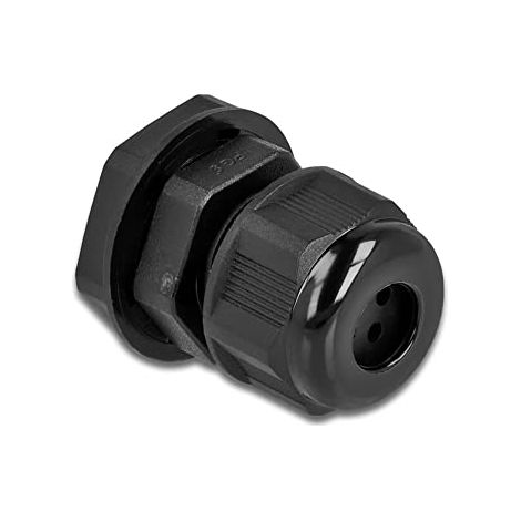 Pressacavo Delock pg9 impermeabile plastica 9x8 cm