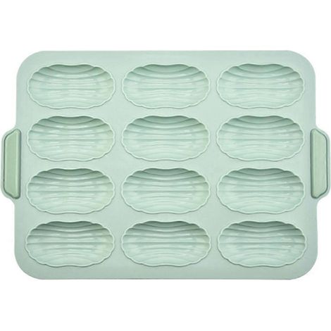 Silikon-Backform, antihaftbeschichtet, Kuchenform mit 12 Mulden