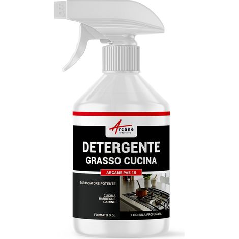 Sgrassatore per cucina professionale: per grassi e fuliggine - 0,5 L - ARCANE INDUSTRIES