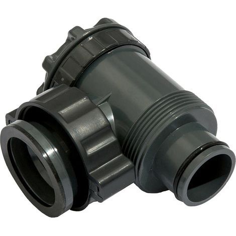 Ersatz-Steuerventil (dunkelgrau) für Schwimmbecken mit 38-mm-Anschluss (1/5)