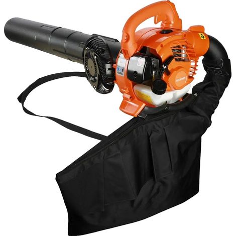 Souffleur de feuilles, fonctionnalité double usage, performance puissante, Orange (1/2)