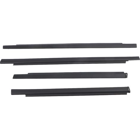 Decdeal Joint d'étanchéité pour portière de voiture, 4 pièces, anti-bruit, étanche à la poussière, 75710-0C010, pour SEQUOIA 2001 à 2007 (1/5)