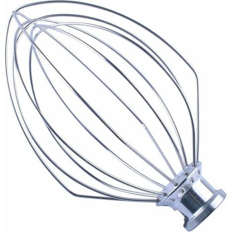 K5AWW Schneebesen, kompatibel mit KitchenAid 15,5 cm Original Professional Rührschüsselheber, 5 QT, ersetzt WPW10731415 (1/4)