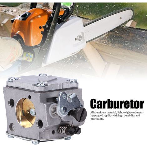Lot de 2 Carburateur compatible avec tronçonneuse Husqvarna 61, accessoire pour moteur thermique. (1/5)