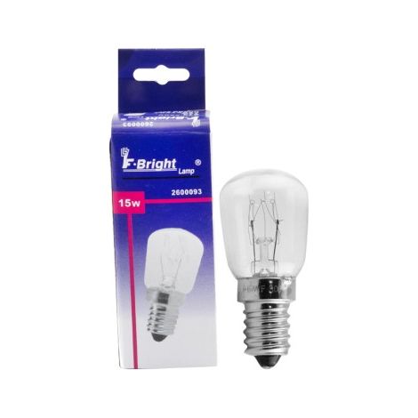 Bombilla incandescente pebetero horno 300°c, e-14, 15 w (1/3)