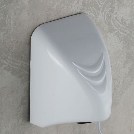 Seche-mains a induction, seche-mains automatique, seche-mains d'hotel, seche-mains special hotel，blanc， 14.015.021.5cm