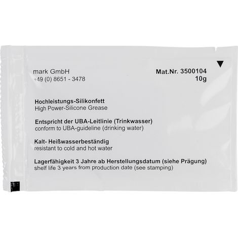 Wolf Grasso siliconico Tubetto da 10 grammi per CGG, 8602264
