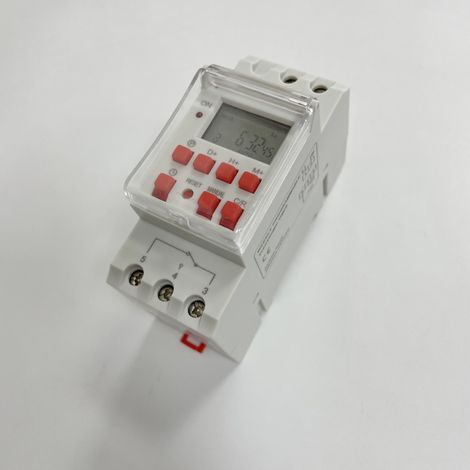 Minuterie programmable à micro-ordinateur 30 A THC30S, affichage numérique, réglage des seconds (1/4)