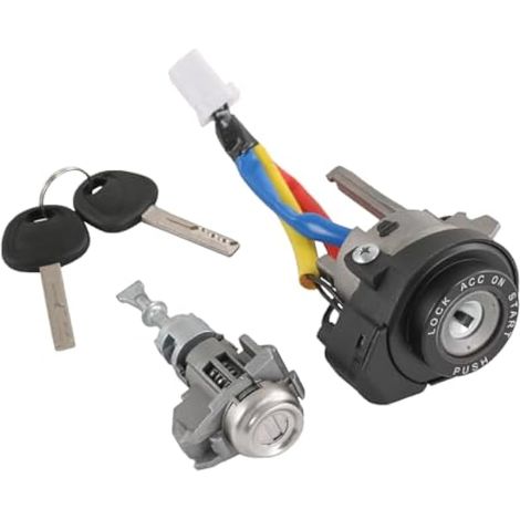 Contacteur de porte gauche côté conducteur - Cylindre de serrure compatible avec Kia Optima 2013-2017 Kia Rio 2011-2015 - Remplace 81900-1WK00, 81970-2TA00 (1/5)