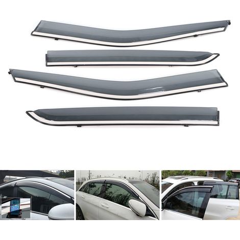 Déflecteurs de pluie pour voiture adaptés à Ford Explorer 2013-2018 (taille surdimensionnée) (1/5)