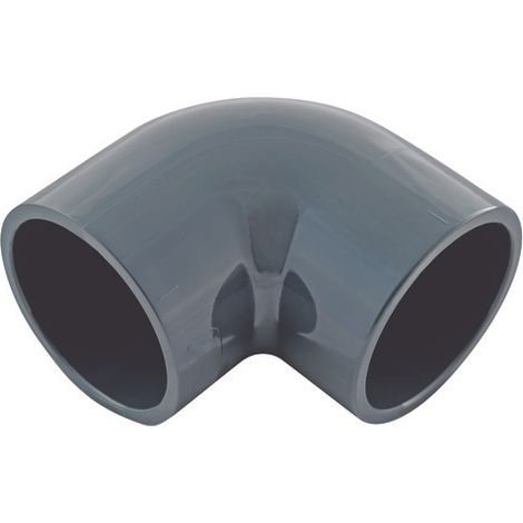 Coude PVC pression à 90°, femelle Ø 40 Le lot de 10