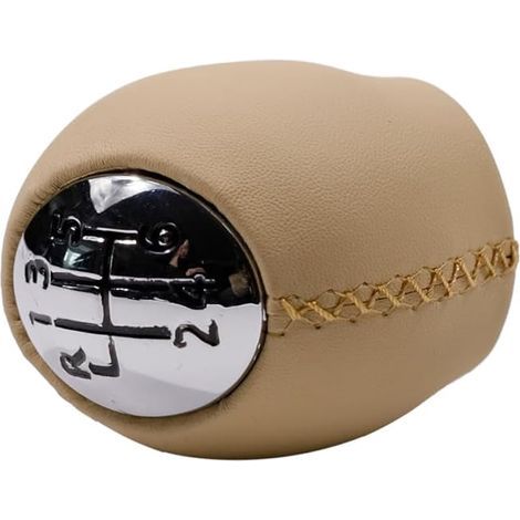 Pommeau de levier de vitesse pour Renault Laguna Megane 2 Clio 3 Scenic 2 R6 Beige (1/5)