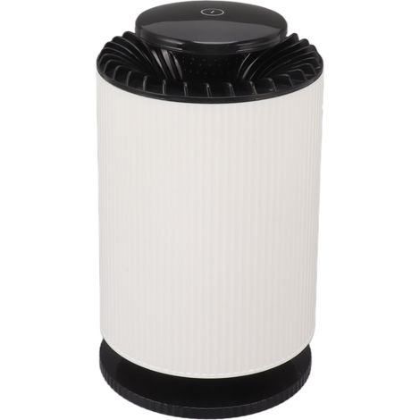 Purificateur d'air domestique de bureau, nettoyeur d'air de table avec lampe et filtre pour chambre blanche élégante (1/5)