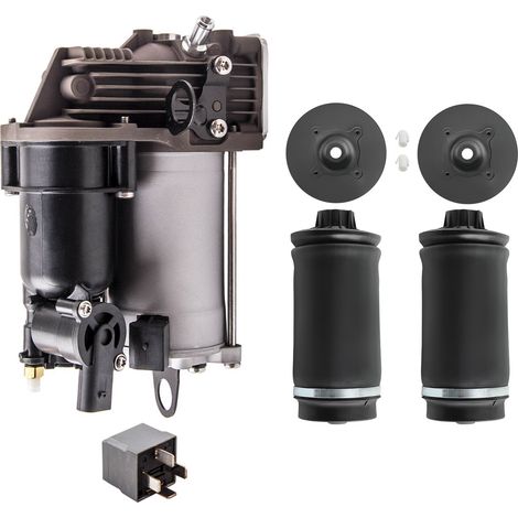 Paar Hinten Luftfeder Luftfederung + Kompressor for Mercedes W164 X164 ML63 AMG (1/5)