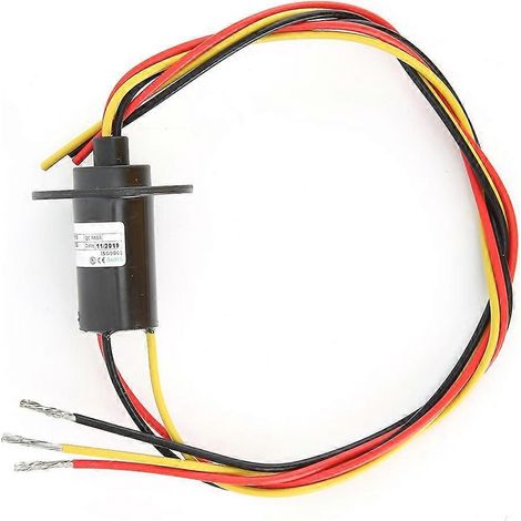MW1320 Leitfähiger Schleifring, 3-adrig, 20 A Stromstärke, Schleifringleiter, Nenndrehzahl 150 U/min