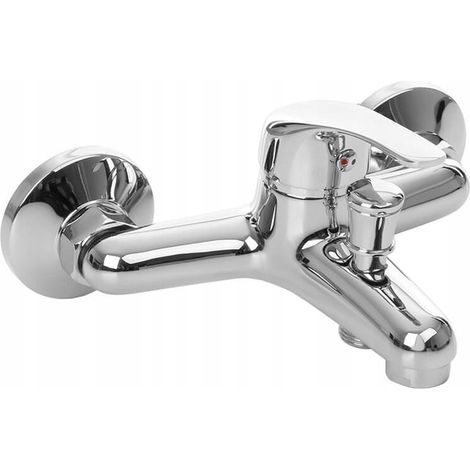 Vivo Einhebel-Wandarmatur für Badewanne, 35 mm, Chrom