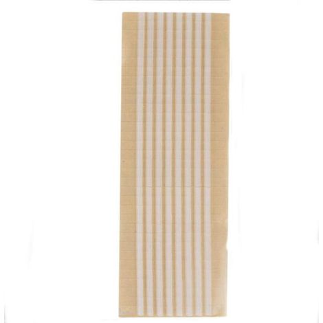Poignées de cintre antidérapantes - 200 pièces - Adhésif - Silicone - Antidérapants pour cintres en bois - Poignées de cintre adhésives - Antidérapants collants - 7 x 0,6 cm - Transparents (1/5)
