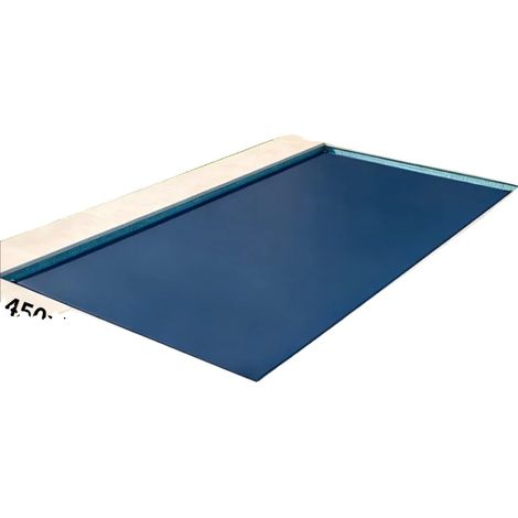 Cubierta solar para piscina, 450 x 220 cm, 200 μm, resistente, duradera, rectangular. (1/5)