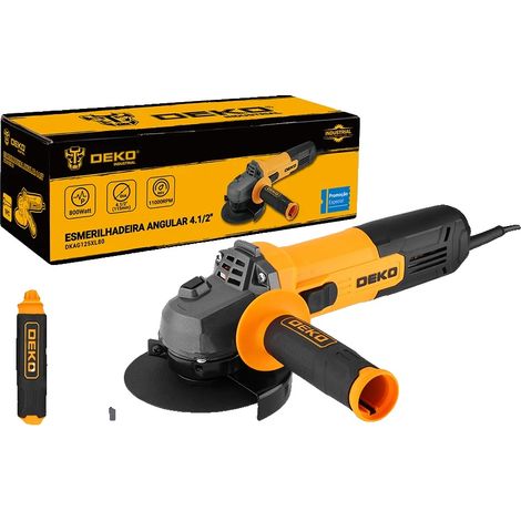 Meuleuse d'angle, disque de 115 mm, puissance de 800 W, DKAG125XL80 (1/2)