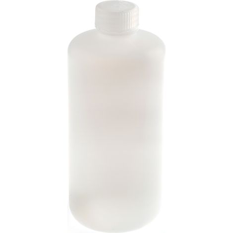 Bouteille de laboratoire, RS PRO, 500ml, en HDPE, à Col étroit (1/2)