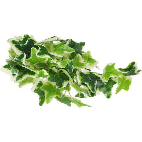 Neue Sternefeu-Hängepflanzen mit mehrfarbigen Blättern, künstliche Wasserpflanzen für Terrarien, Aquarien und Reptilien. (1/5)