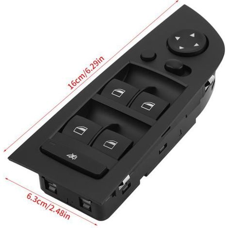 Interrupteur lève-vitre électrique pour BMW E90 E91 318i 320i 61319217332 (1/4)