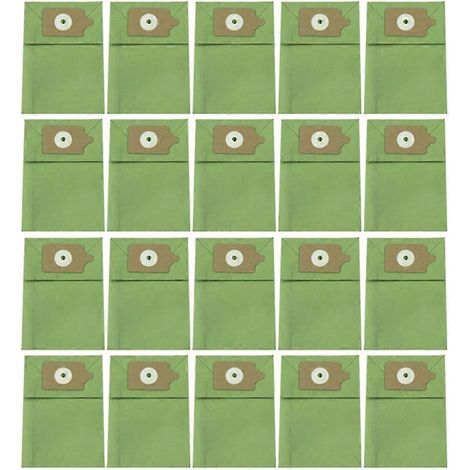 Sacs à poussière de rechange pour aspirateurs Numatic Henry HVR200, HVC200, NRV200 et NV200 (lot de 20) (1/5)
