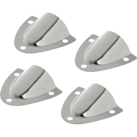 4-teilige Marine-Shellkabelabdeckung für Edelstahlkabel, Bootszubehör