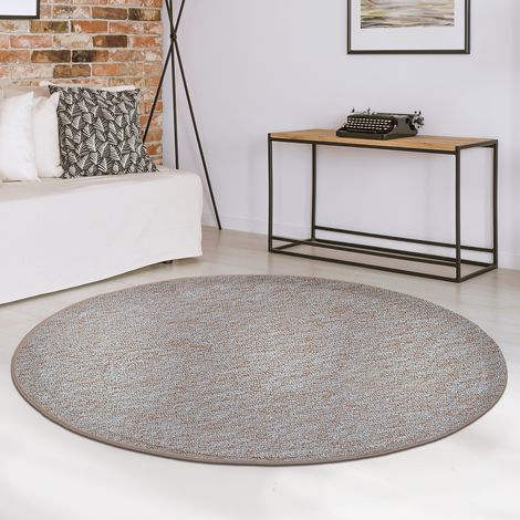 Teppich London Beige 70 Rund 200 cm Durchmesser (1/5)
