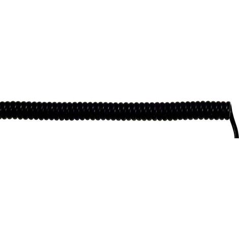 [NEUWERTIG] B-Ware LAPP Spiralkabel UNITRONIC SPIRAL 500mm 2000mm 18x0,25mm² geschirmt schwarz 1 (1/2)