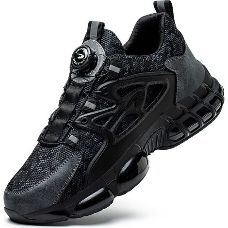 [French Days]Chaussures de Sécurité Hommes Femmes Basket Légère Respirante Travail Antidérapante avec Embout en Acier 40EU
