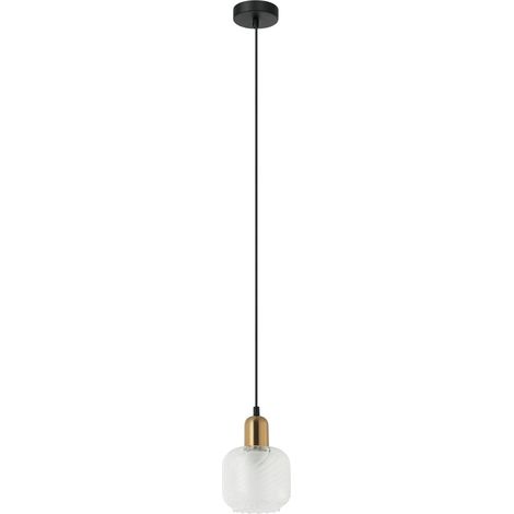Italux Lamezia Moderna plafoniera a sospensione a cupola a 1 luce, E27 (1/4)