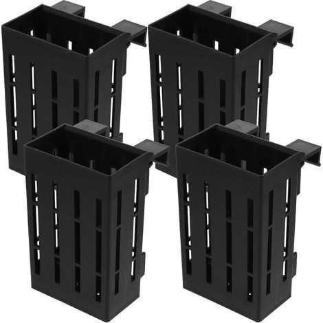 Lot de 4 supports suspendus pour plantes aquatiques, pots en plastique pour aquarium.-12.50X8.00X5.50CM (1/3)