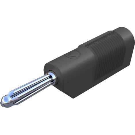 Hirschmann Test & Measurement BSB 20 K Büschelstecker Stecker, gerade Stift-Ø: 4 mm Schwarz 1 St.