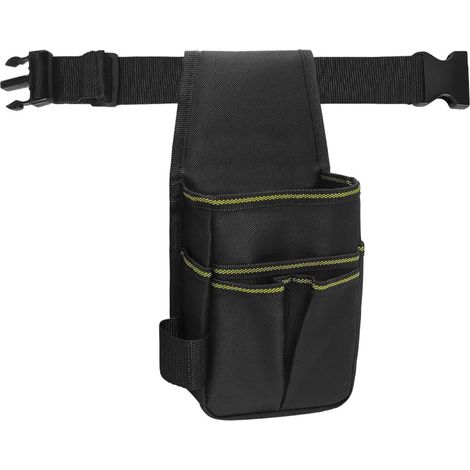 Pochette de ceinture à outils, ceinture à outils de jardinage ceinture à outils, sac de rangement d'outils, pochette à outils de ceinture utilitaire, porte-outil de tablier de travail, (1/5)