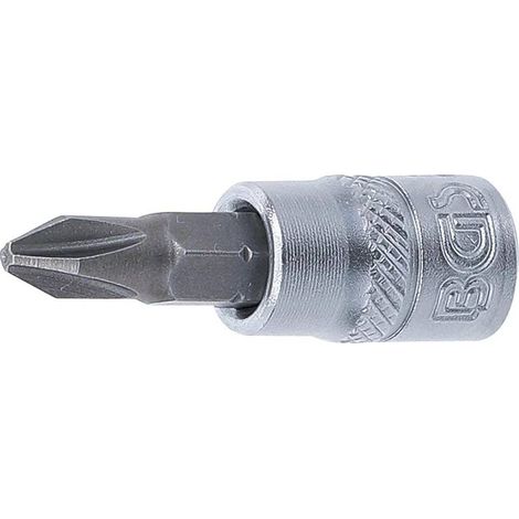 Douille à Embouts 6,3 mm (1/4) Cruciforme PH2 Précision et Robustesse, Acier, Pro - D-Work (1/5)
