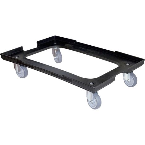 Plattformwagen denox 70720.090 geräuscharme Räder ergonomisch