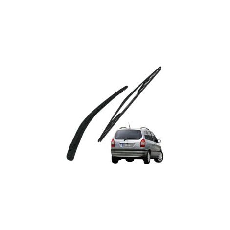 Brazo y escobilla del limpiaparabrisas trasero, kit de repuesto de goma natural para todas las estaciones para Opel Zafira A 1998-2005.