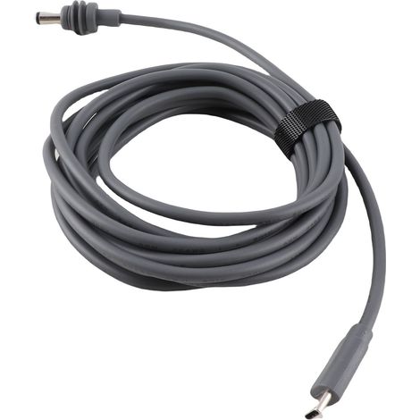 Câble d'alimentation USB-C vers jack DC pour mini antenne parabolique, entrée Type-C 100W, cordon de charge étanche compatible source PD 65W+, 3 mètres 9,84 pieds (1/5)