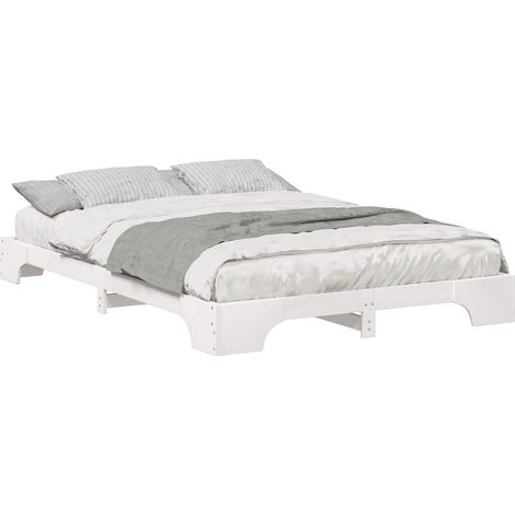 Maison Exclusive - Estructura de cama 140 x 210 cm Madera de pino