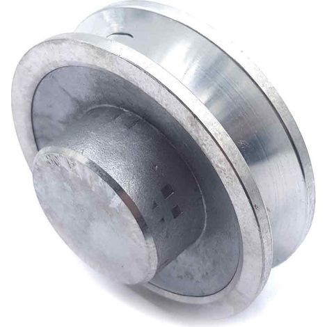 Poulie trapézoïdale aluminium moyeu plein SPB80/1ALU