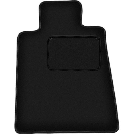 Tapis conducteur noir pour : Mercedes C140 / W140 coupé (1992-1999)
