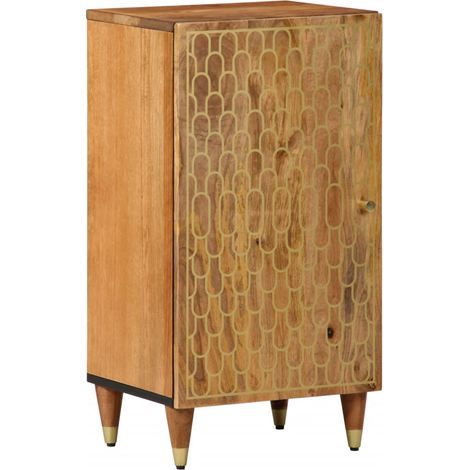 Credenza 40x33x75 cm in Legno Massello di Mango vidaXL (1/5)