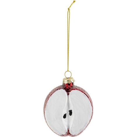Sdn ciotola per mele in vetro 8cm - Feeric lights & christmas