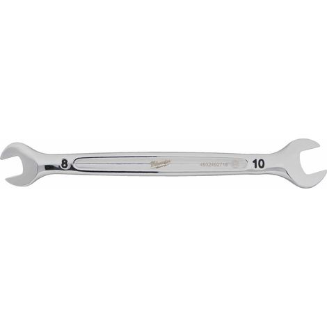 Schlüssel milwaukee double ended Chromausführung ergonomischer Griff (1/2)