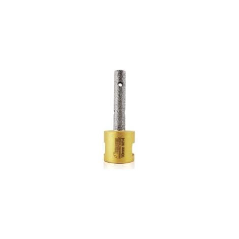 10-mm-Diamantfräser zum Vergrößern und Formen vorhandener Löcher in Granit, Keramik, Marmor und Porzellan – Crezuo